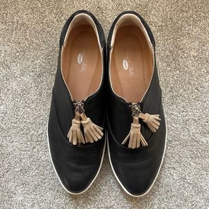 Dr Scholl's Blake Zip Platform Oxford